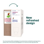 ATTITUDE Cairan Pencuci Piring EWG Verified Vegan, Sabun Cuci Piring Berbasis Tumbuhan dengan Bahan Alami, Refill Besar 135.3 Fl Oz, Aroma Jeruk Bali Merah.